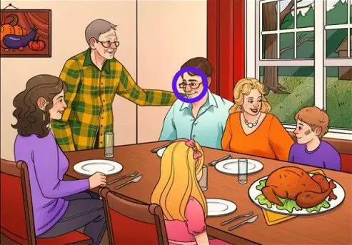 Brain Teaser: Can you identify the error in this family’s dining room photo in under 15 seconds?